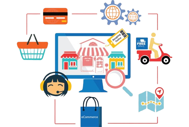 تطوير المتاجر الإلكترونية